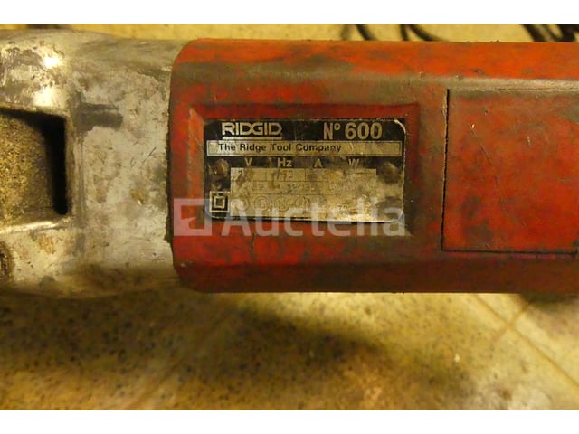 Elektrische matrijs met Ridgid 600 standaard – foto 5 – kavel bij Auctelia, Rhode-Saint-Genèse