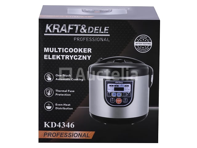 Elektrische multicooker 5L 1200W – foto 2 – kavel bij Auctelia, Aye