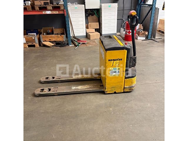 elektrische palletwagen Komatsu MWP16-1R – foto 5 – kavel bij Auctelia, Thimister-Clermont