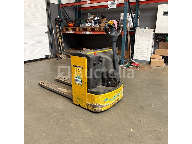 elektrische palletwagen Komatsu MWP16-1R – foto 6 – kavel bij Auctelia, Thimister-Clermont
