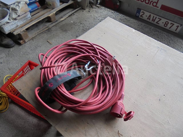 Elektrische snoeren - 6 stuks – kavel bij Auctelia, Sart Saint Laurent