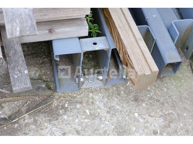 Enkelzijdig metalen rek – foto 6 – kavel bij Auctelia, Havelange
