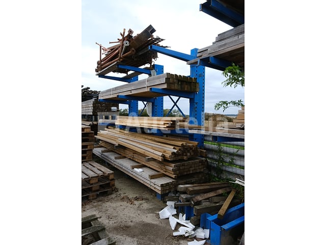 Enkelzijdig metalen rek – foto 2 – kavel bij Auctelia, Havelange