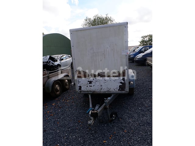Flamingo Trailers WX202 Gesloten Dubbelassige Aanhanger (VIN:XLY0WX202A0145438) – foto 2 – kavel bij Auctelia, Fauvillers