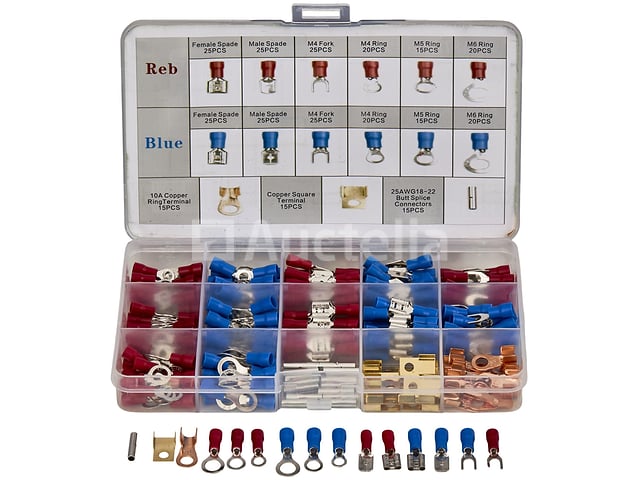 Geïsoleerde connectorset (300 stuks) KRAFT&DELE – foto 4 – kavel bij Auctelia, Aye
