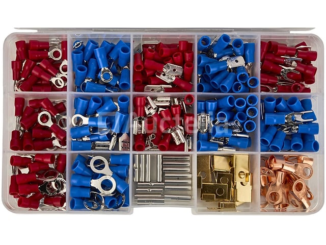 Geïsoleerde connectorset (300 stuks) KRAFT&DELE – foto 2 – kavel bij Auctelia, Aye