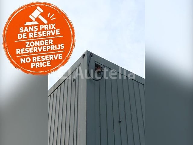 Geïsoleerde kantoorcontainer – foto 4 – kavel bij Auctelia, Bruxelles