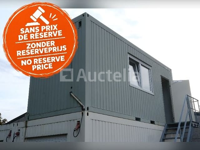 Geïsoleerde kantoorcontainer – foto 2 – kavel bij Auctelia, Bruxelles