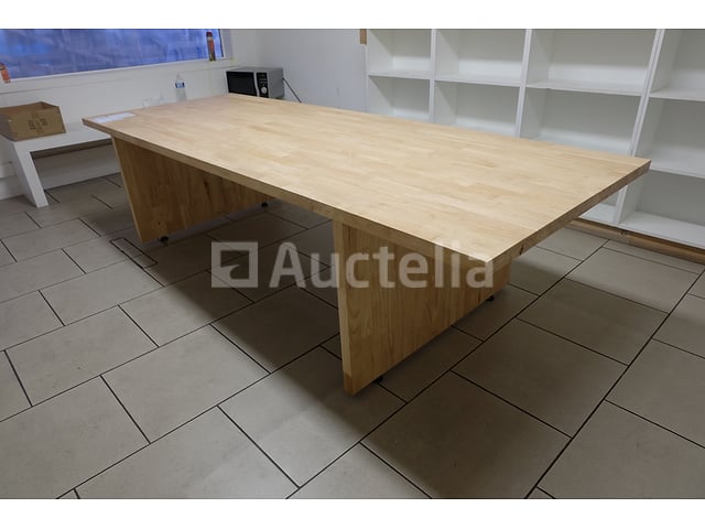 Gelijmde gelamineerde tafel – foto 2 – kavel bij Auctelia, Liège