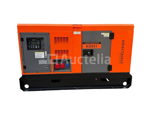 Generator 30/32kW 380V KRAFT&DELE – foto 3 – kavel bij Auctelia, Aye