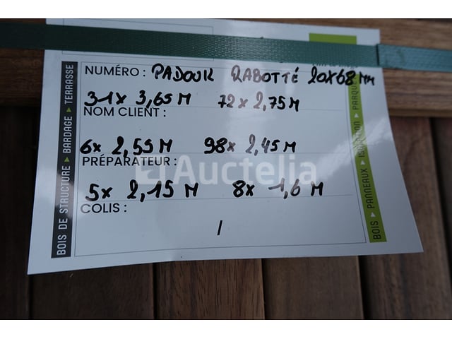 Geplande paddoukplank – foto 7 – kavel bij Auctelia, Liège