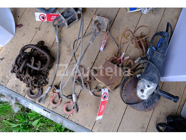 Gereedschappen – kavel bij Auctelia, Villers-la-Ville