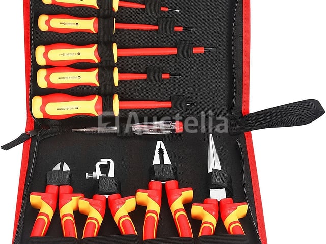 Gereedschapsset (11 items) KRAFT&DELE – foto 2 – kavel bij Auctelia, Aye