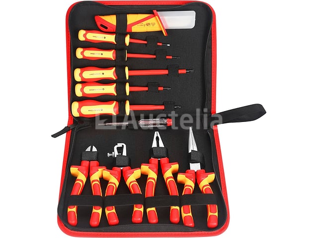 Gereedschapsset (11 items) KRAFT&DELE – foto 2 – kavel bij Auctelia, Aye