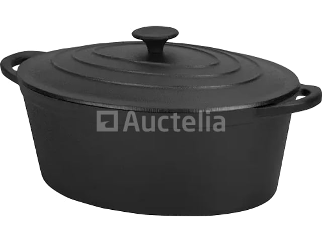Gietijzeren steelpan 6,4 L – kavel bij Auctelia, Aye