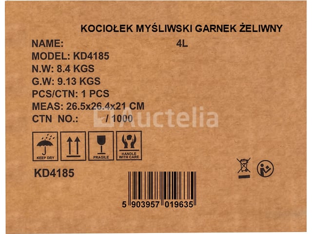 Gietijzeren Zoekketel / Kookpot 4L – foto 3 – kavel bij Auctelia, Aye