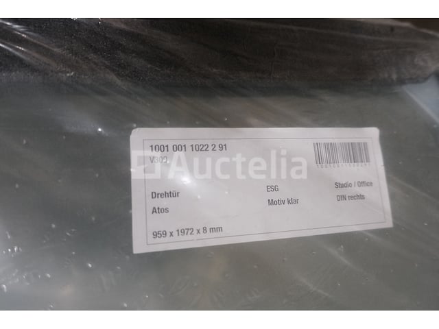 Glazen binnendeur – foto 5 – kavel bij Auctelia, Paliseul