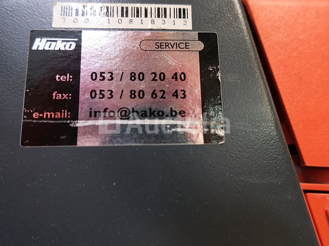 Hako Hakomatic E/B 450/530 handmatige schroberdroger – foto 9 – kavel bij Auctelia, Ottignies-Louvain-la-Neuve