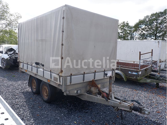 Hapert D2003 Curtain Dubbelassige Aanhanger – foto 3 – kavel bij Auctelia, Fauvillers