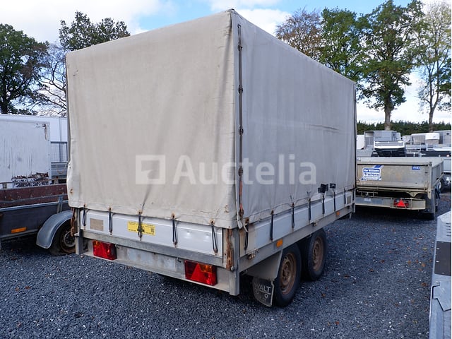 Hapert D2003 Curtain Dubbelassige Aanhanger – foto 4 – kavel bij Auctelia, Fauvillers