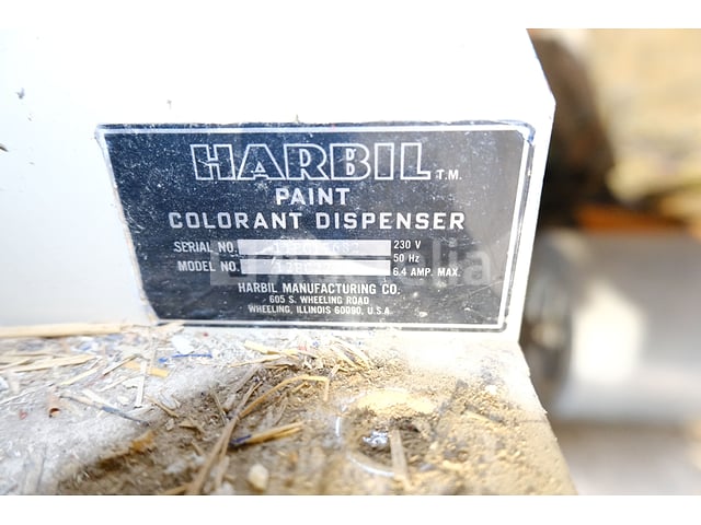 Harbil Kleurstofdispenser + Mixer – foto 6 – kavel bij Auctelia, Havelange