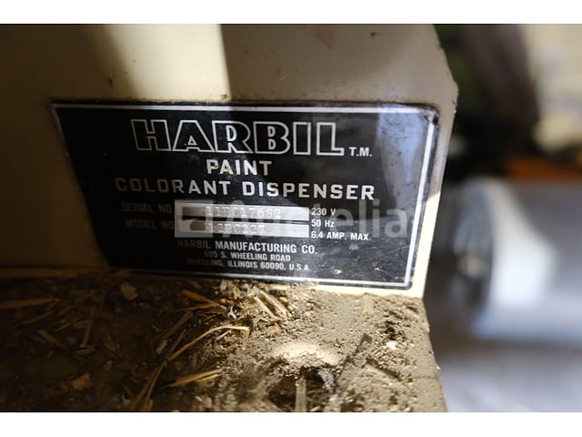 Harbil Kleurstofdispenser + Mixer – foto 7 – kavel bij Auctelia, Havelange