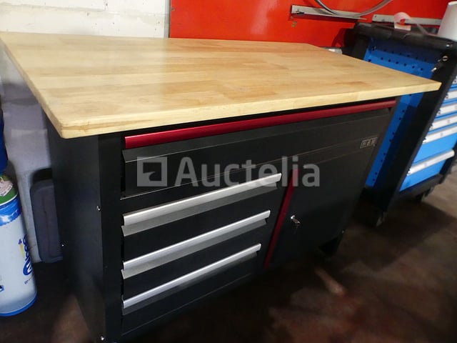 HBM machinewerkbank – foto 2 – kavel bij Auctelia, Éghezée