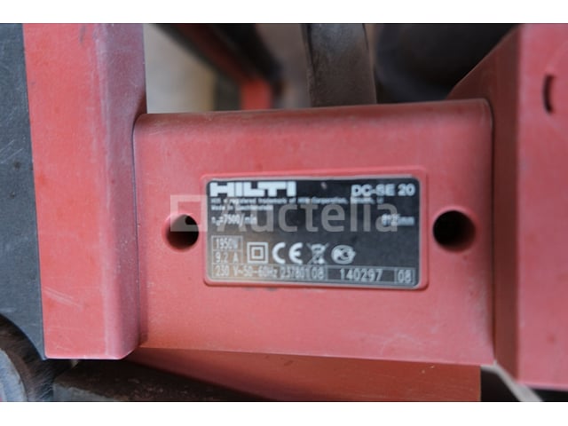 Hilti DC SE20 Grooving Machine – foto 6 – kavel bij Auctelia, La Louvière