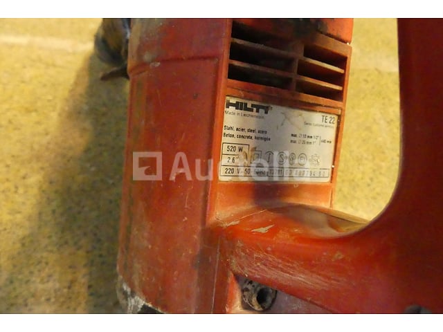 Hilti TE22 boorinstallatie – foto 7 – kavel bij Auctelia, Rhode-Saint-Genèse