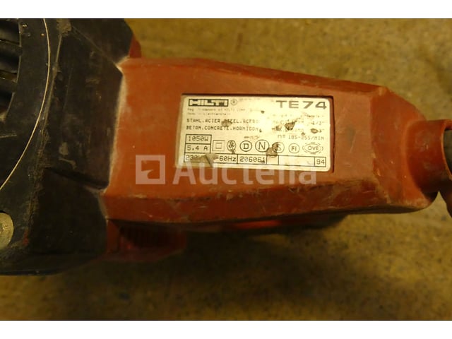 Hilti TE74 afslaghamer – foto 6 – kavel bij Auctelia, Rhode-Saint-Genèse