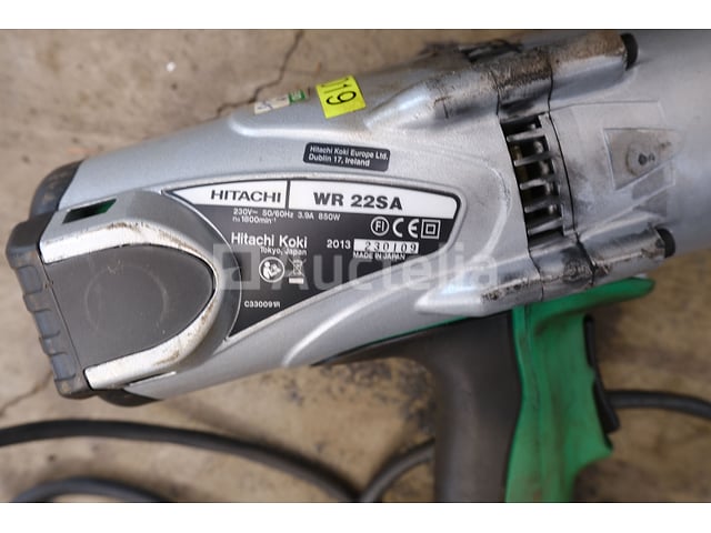Hitachi WR22SA Nutrunner – foto 9 – kavel bij Auctelia, Antwerpen