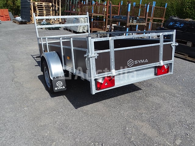 Houten aanhanger 2m57x1m31 750kg – foto 4 – kavel bij Auctelia, Aye