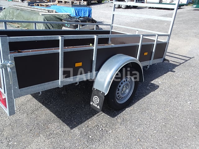 Houten aanhanger 2m57x1m31 750kg – foto 5 – kavel bij Auctelia, Aye