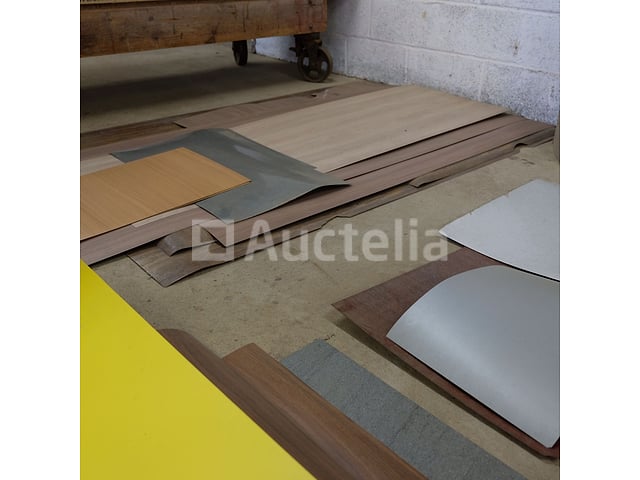 HPL-laminaatpanelen (Resopal, EGGER, enz.) in alle kleuren, dikte 0,8 mm Decaflex beukenfineer – foto 3 – kavel bij Auctelia, Sankt Vith