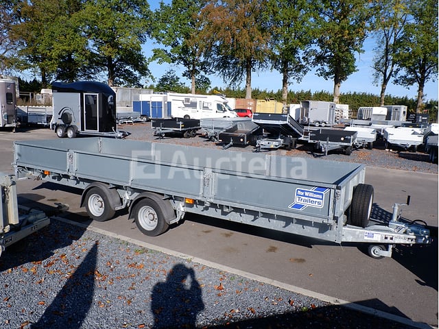 Ifor Williams DB Dropside Dubbele Assen Aanhanger (VIN:SCKD00000N5201702) – foto 2 – kavel bij Auctelia, Fauvillers
