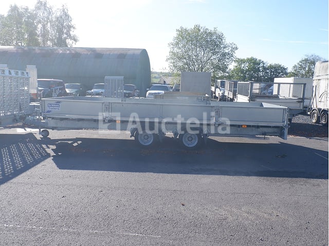 Ifor Williams DB Dropside Dubbele Assen Aanhanger (VIN:SCKD00000N5201702) – foto 6 – kavel bij Auctelia, Fauvillers