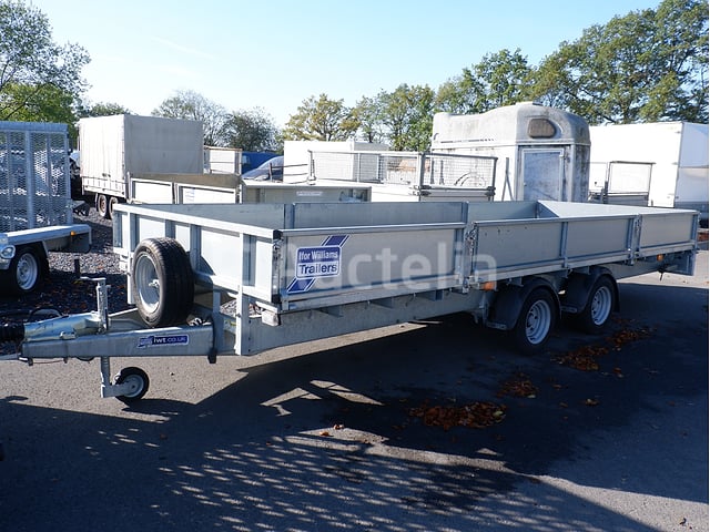 Ifor Williams DB Dropside Dubbele Assen Aanhanger (VIN:SCKD00000N5201702) – foto 7 – kavel bij Auctelia, Fauvillers