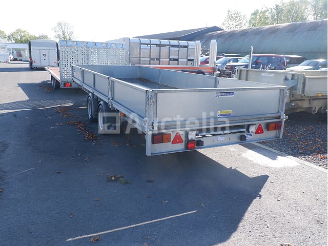 Ifor Williams DB Dropside Dubbele Assen Aanhanger (VIN:SCKD00000N5201702) – foto 5 – kavel bij Auctelia, Fauvillers