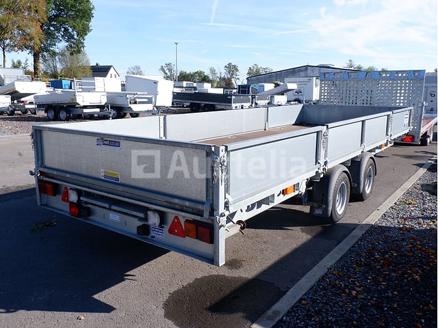 Ifor Williams DB Dropside Dubbele Assen Aanhanger (VIN:SCKD00000N5201702) – foto 3 – kavel bij Auctelia, Fauvillers