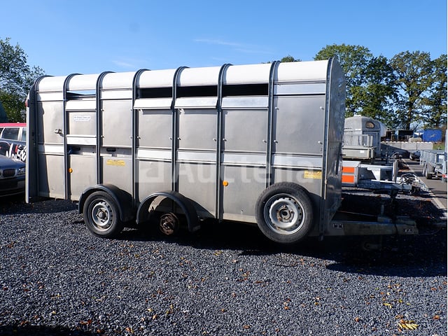 Ifor Williams DB dubbelassige veetrailer (VIN:SCKD00000L3015040) – foto 3 – kavel bij Auctelia, Fauvillers