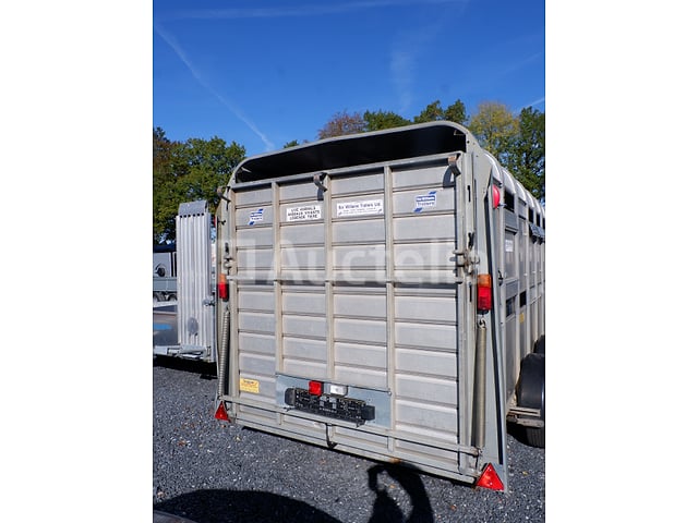 Ifor Williams DB dubbelassige veetrailer (VIN:SCKD00000L3015040) – foto 5 – kavel bij Auctelia, Fauvillers