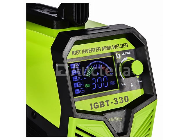 Igbt/mma/lift/tig 330a kraft&dele lasmachine – foto 4 – kavel bij Auctelia, Aye