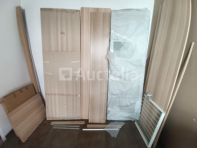 IKEA kledingkast Lengte 1,5m H: 2,36m Diepte: 60 cm - 2 modules van 75 cm – foto 5 – kavel bij Auctelia, Anderlecht