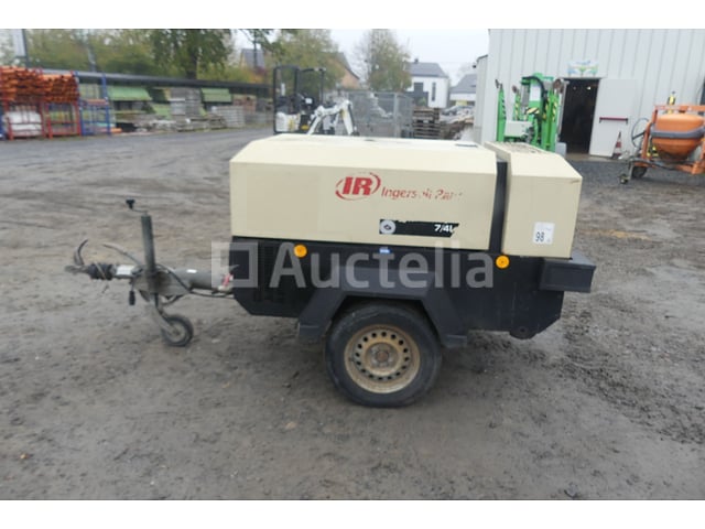 Ingersoll-Rand 7/41 Trailercompressor (2009-3.639-serie:UN5741FXX9Y426346) – foto 6 – kavel bij Auctelia, Tintigny