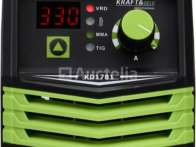 Inverter lasmachine 330A MMA TIG LIFT VRD KRAFT&DELE – foto 4 – kavel bij Auctelia, Aye