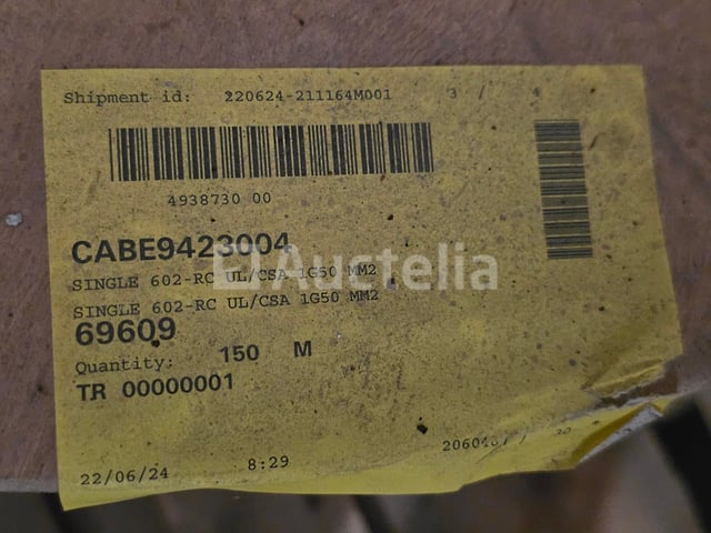 Kabels – foto 2 – kavel bij Auctelia, Charleroi