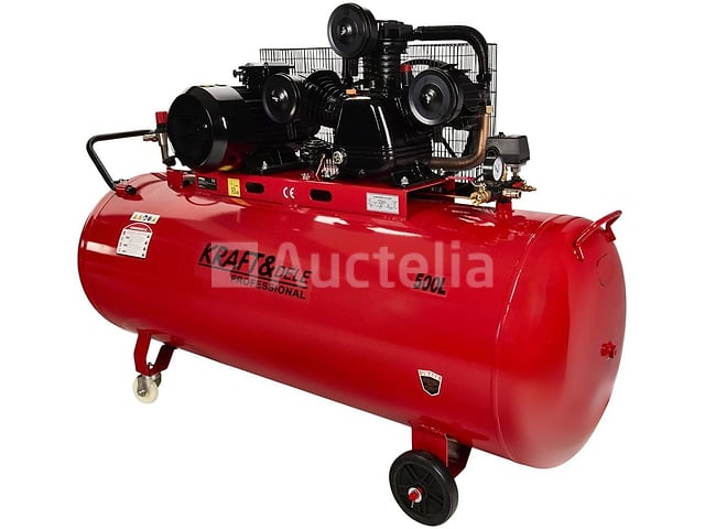 KD1413 500L 400V KRAFT&DELE Oliecompressor – foto 2 – kavel bij Auctelia, Aye