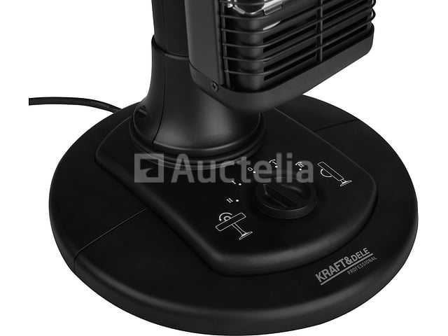 Kraft&DELE 1,5 kW elektrische stralingskachel – foto 4 – kavel bij Auctelia, Aye