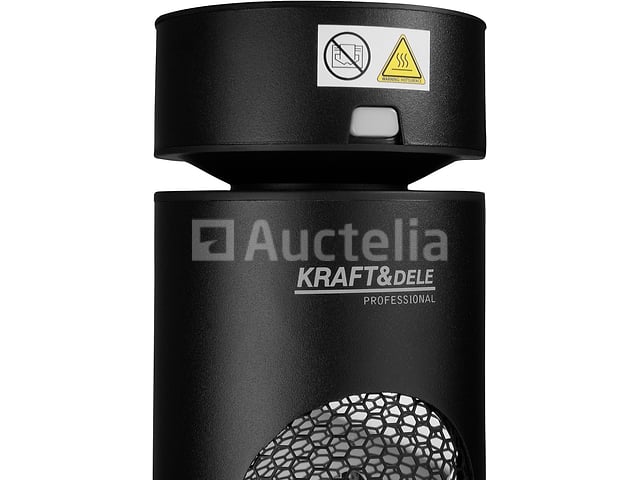 Kraft&DELE 2,5 kW elektrische stralingsradiator – foto 4 – kavel bij Auctelia, Aye