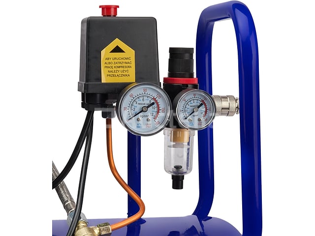 Kraft&DELE 50L OLIEVRIJE COMPRESSOR – foto 6 – kavel bij Auctelia, Aye